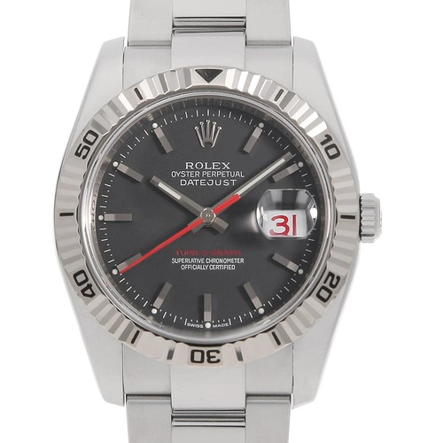 Rolex ternograph 116264 black - rolex,