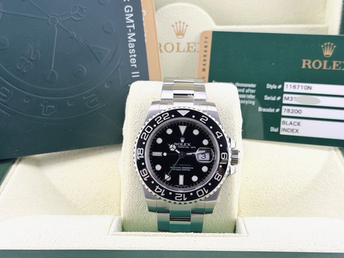 Rolex gmt master 116710ln - master,